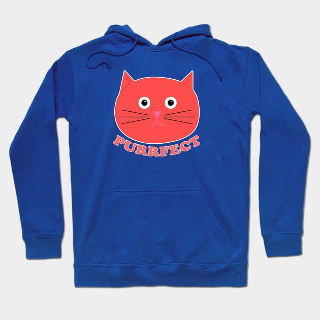 Purrfect Hoodie by scoffin